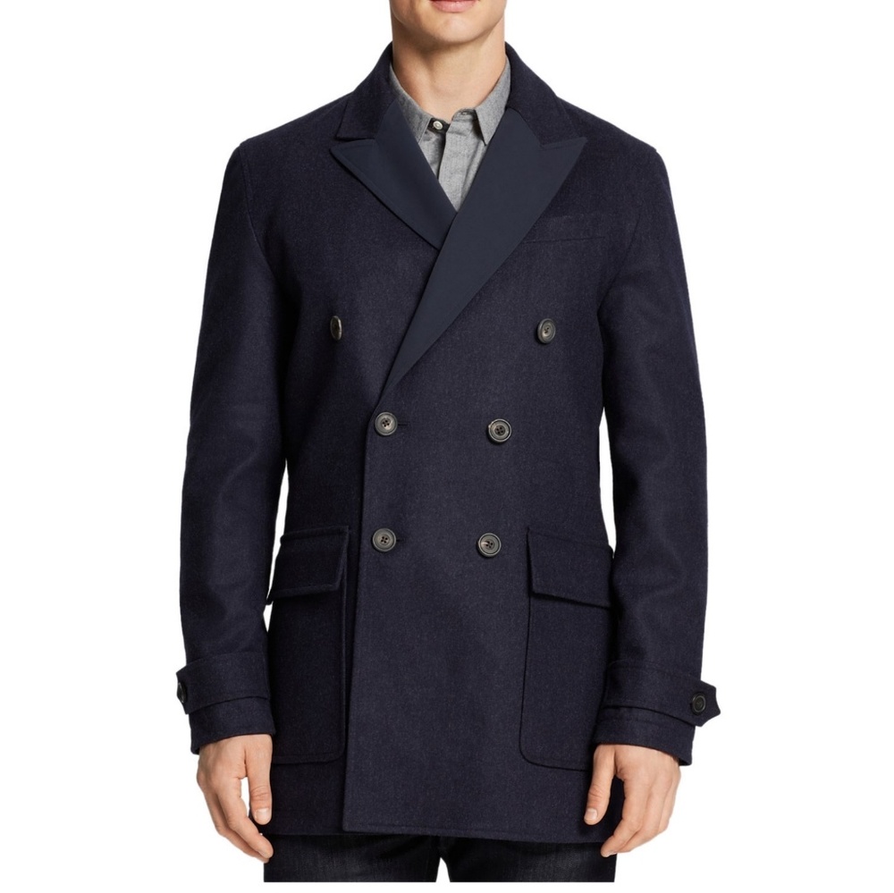Hardy Ames Reversible Peacoat Jacket